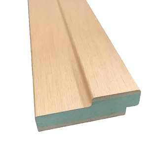 Pack 3 Tiras Marco MDF RH Chapa Mara 30*90*2500 Con Rebaje
