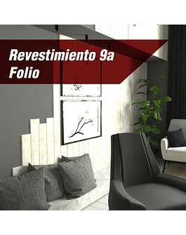 Tabla Revestimiento Muro Machiembrado 9a 12x160x2440mm. Folio resistente UV