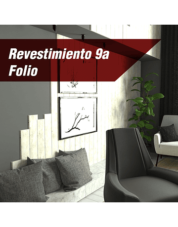 Tabla Revestimiento Muro Machiembrado 9a 12x160x2440mm. Folio resistente UV