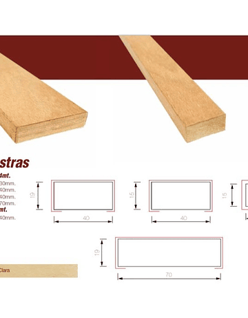 Pilastra Recta 15*40*2440