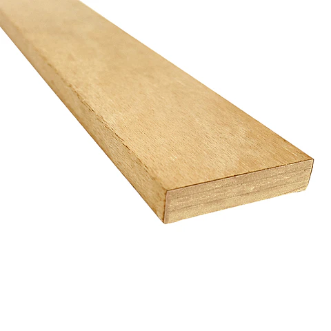 Moldura Recta MDF Enchapado Mara 15x70 mm x 2.4 m