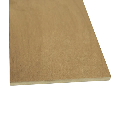 Moldura Recta MDF Enchapado Mara 10x150 mm x 2.4 m