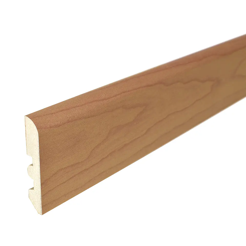 Guardapolvo GP22 MDF Folio Coigue 12x68 mm x 2.4 m 1
