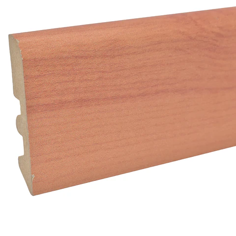 Guardapolvo GP22 MDF Folio Cerezo 12x68 mm x 2.4 m 