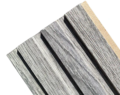Revestimiento Interior Perfil 9Ranurado Folio Ceniza 15x120 mm x 2.4 m