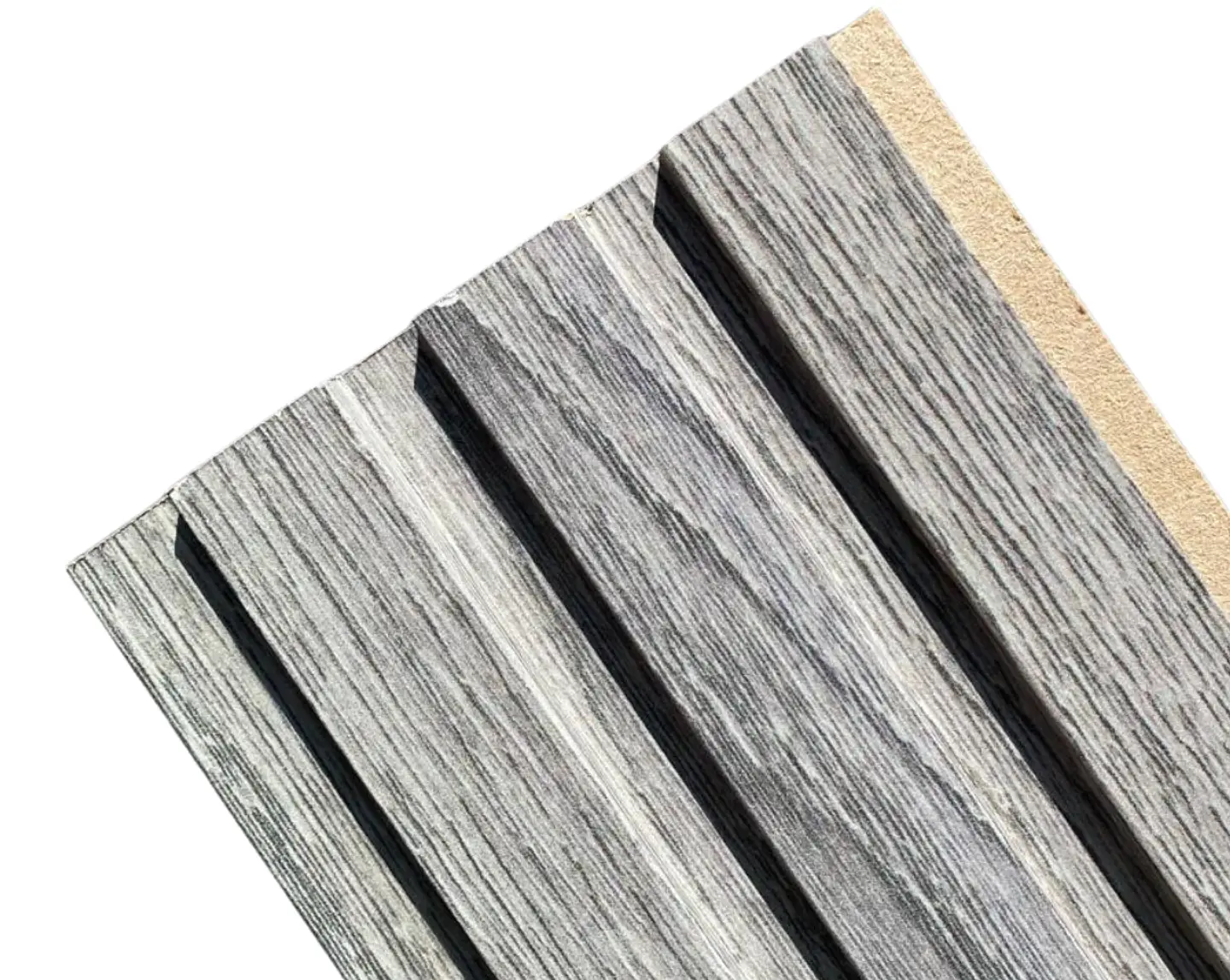 Revestimiento Interior Perfil 9Ranurado Folio Ceniza 15x120 mm x 2.4 m 1