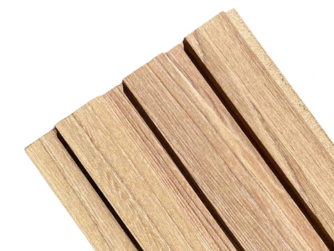 Revestimiento Interior Perfil 9Ranurado MDF Folio Olmo Alpino 15x120 mm x 2.4 m
