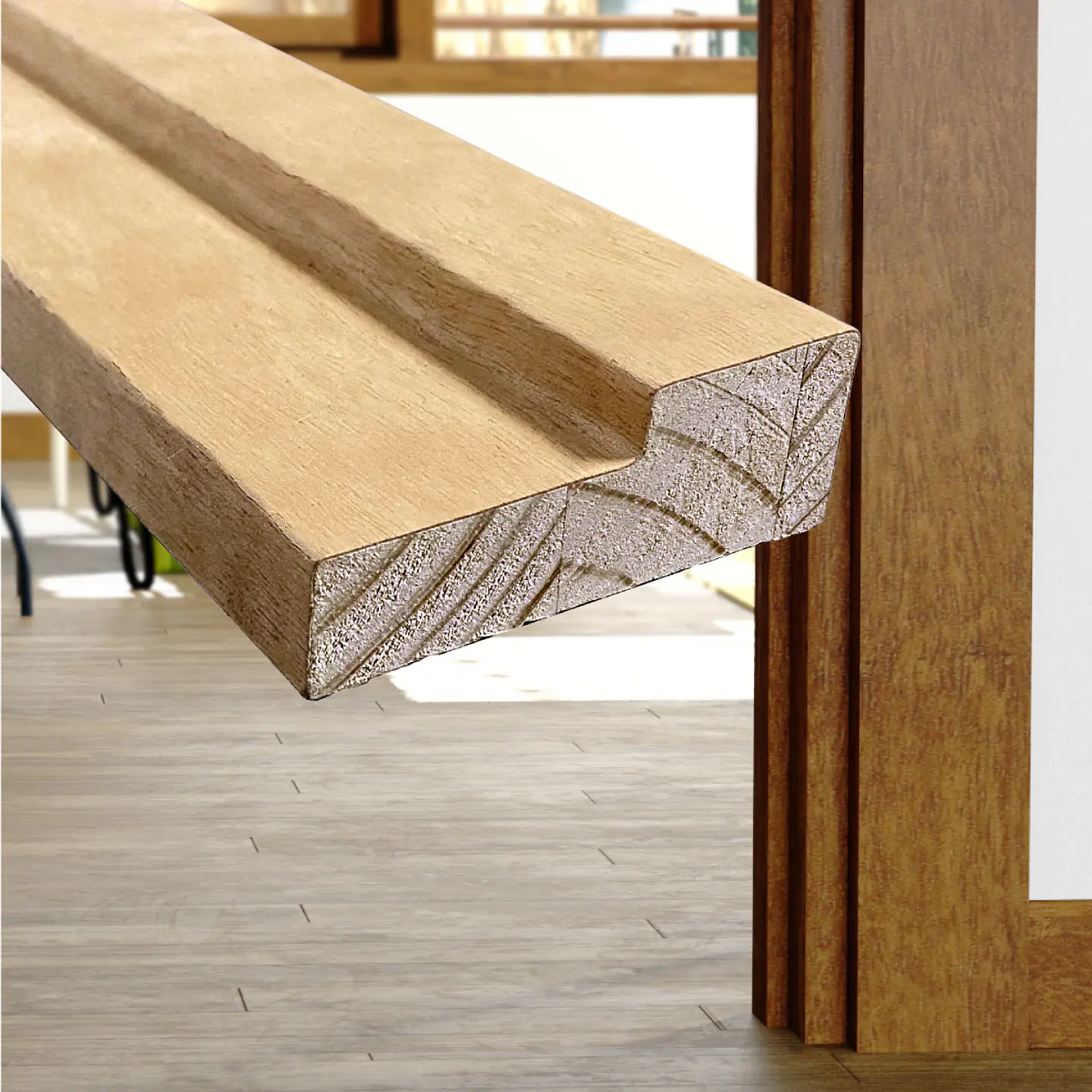 Marco Pino Finger Enchapado Mara 30x90 mm x 3 m 1
