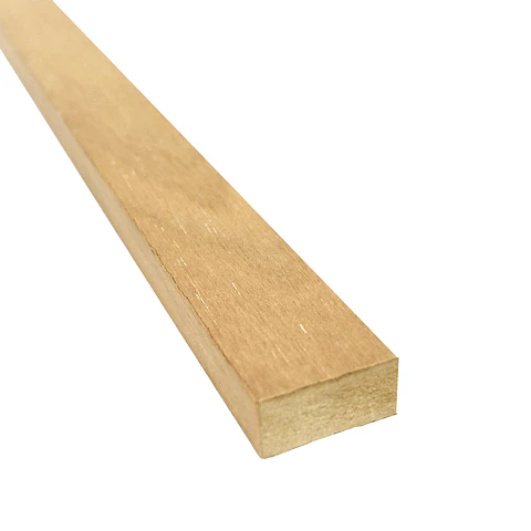 Moldura Recta MDF Enchapado Mara 15x40 mm x 2.4 m