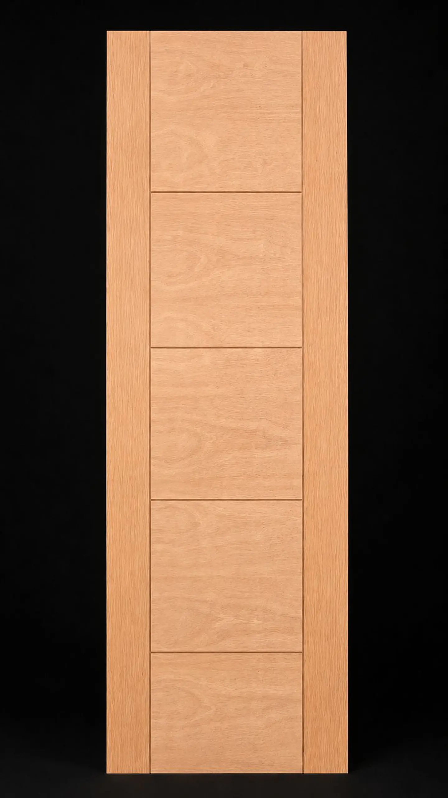 Puerta Interior Mara Capri Ranurada Floreada UV 70 x 200 cm 1