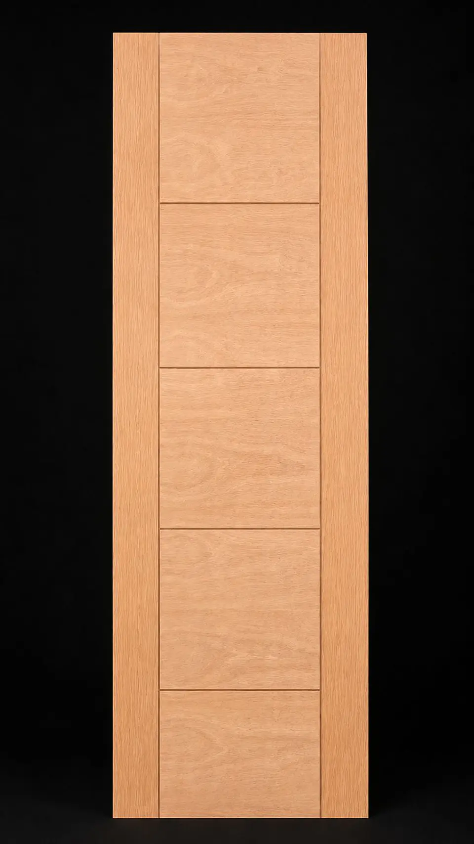 Puerta Interior Mara Capri Ranurada Floreada UV 70 x 200 cm 1
