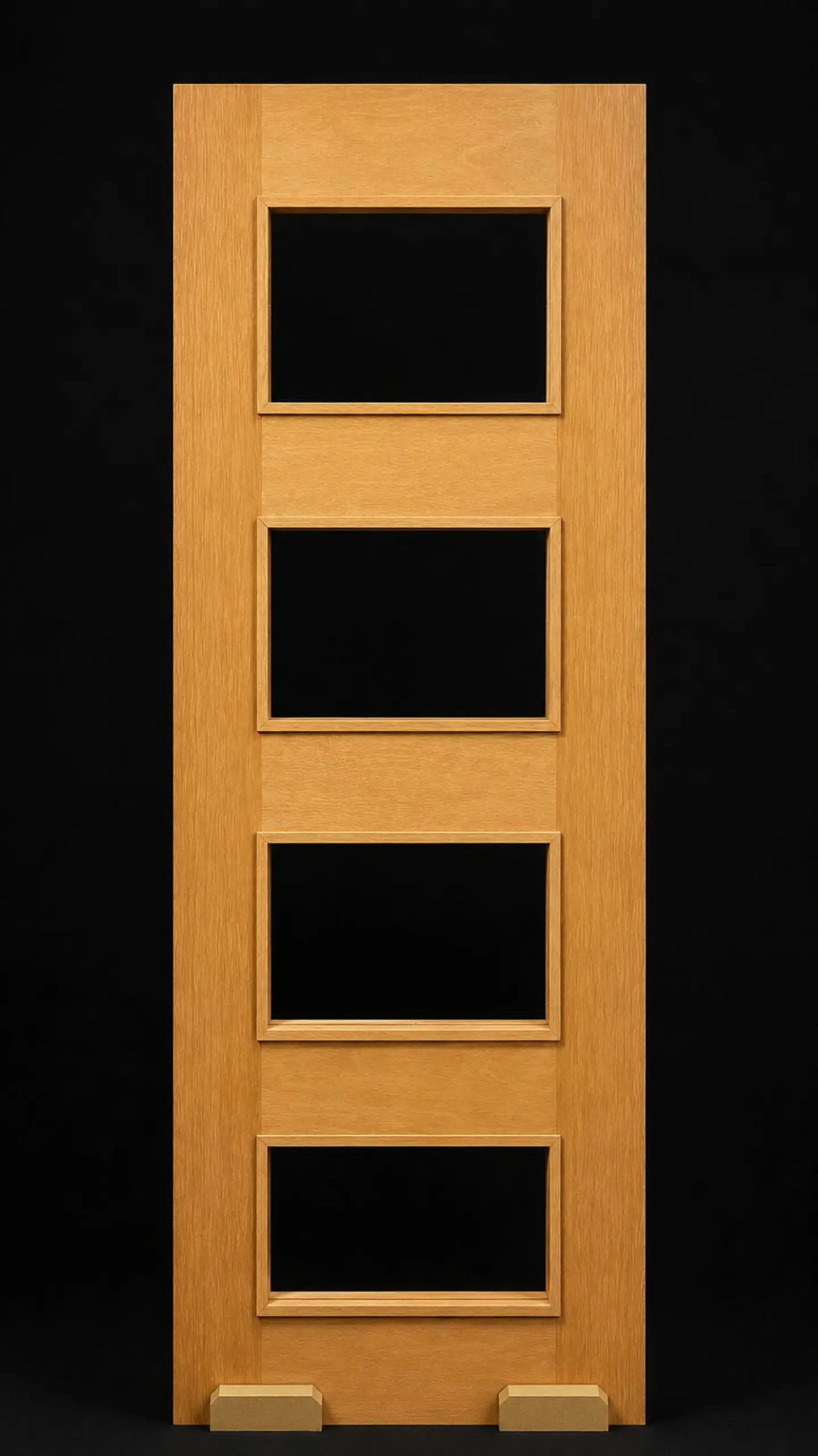 Puerta Interior Vidriada Mara Floreada UV 65 x 200 cm 1