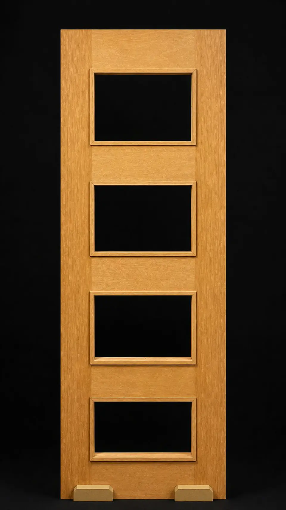 Puerta Interior Vidriada Mara Floreada UV 65 x 200 cm 1