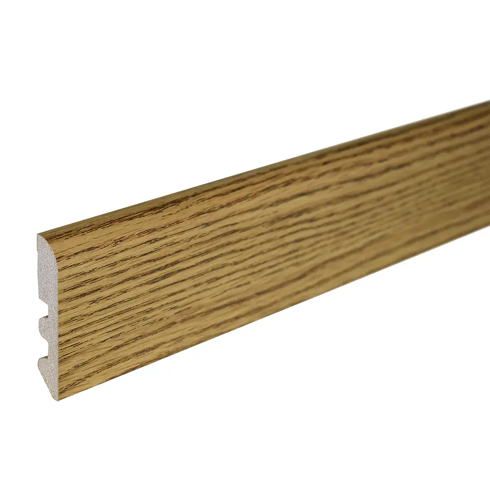 Guardapolvo GP22 MDF Folio Encina Nogal  12x68 mm x 2.4 m  1