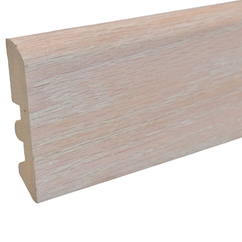 Guardapolvo GP22 MDF Fresno Rosa 12x68 mm x 2.4 m 