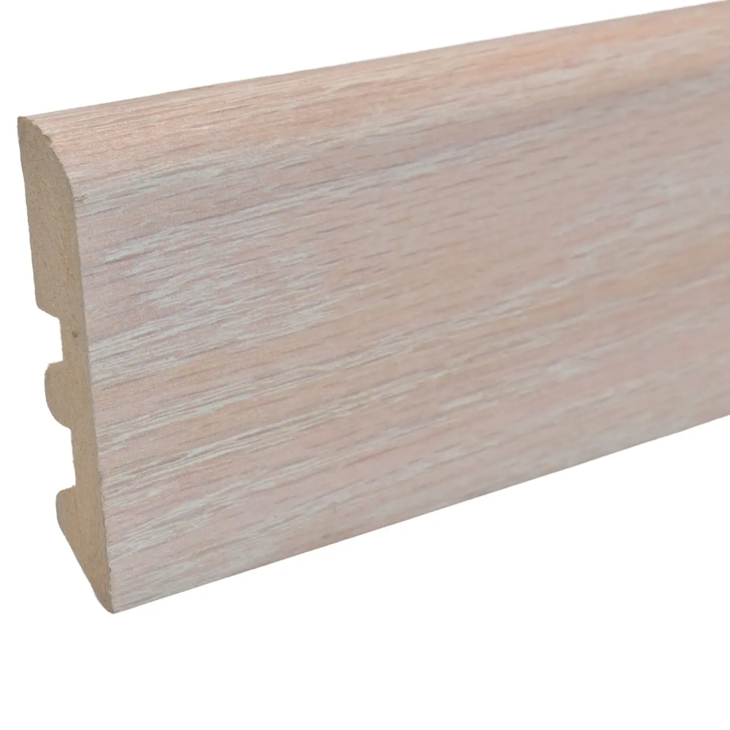 Guardapolvo GP22 MDF Fresno Rosa 12x68 mm x 2.4 m  1