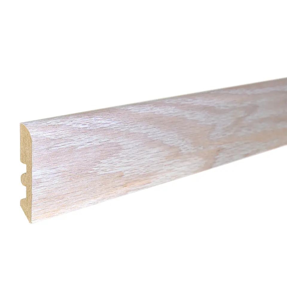Guardapolvo GP22 MDF Fresno Rosa 12x68 mm x 2.4 m  2