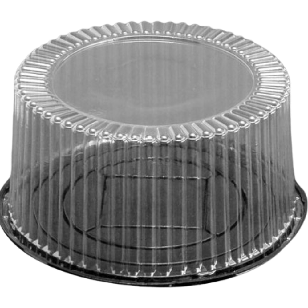 Pack 5 Cupula Torta Plastico 1025-5 26x12 cm