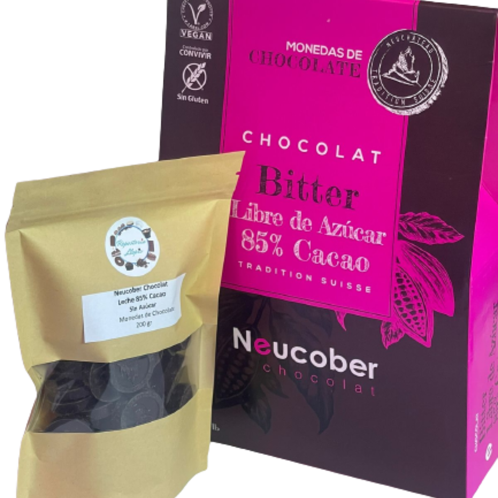 Neucober Chocolate Bitter 85% Cacao SA 200gr