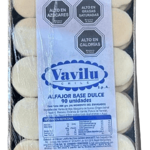 Galletas Maicena Mini Alfajor Coctail Vavilu 90un