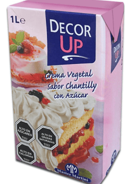 Crema Vegetal Decor Up Master Martini