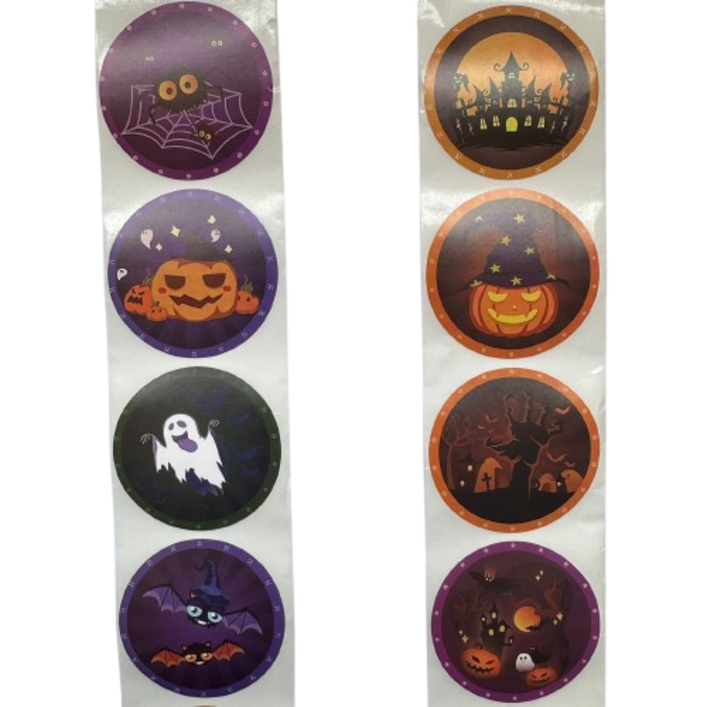 Sticker Halloween B 100 unidades 38mm