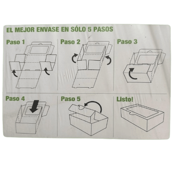 Caja M Carton Mcorr Ventana 21,2x14,7x6,8cm 2