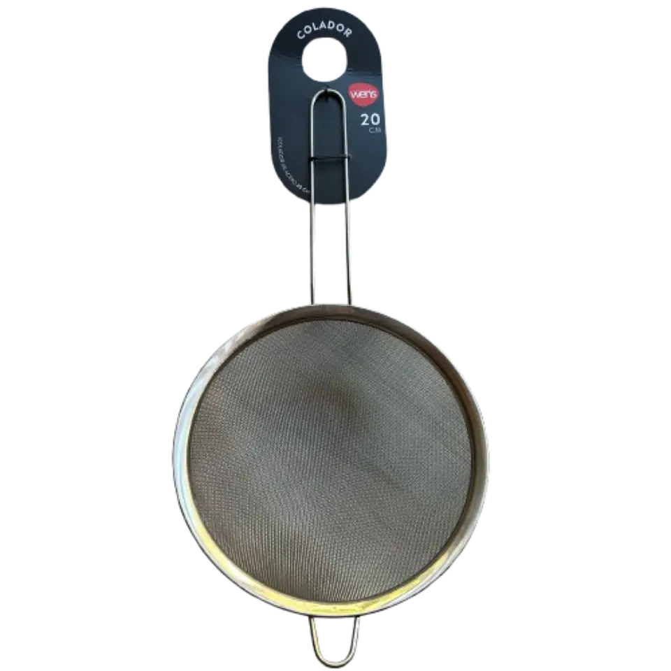 Colador Malla Acero Inoxidable Wens 20cm 3