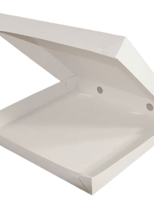 Caja Cocteleria / Multiuso Blanca 33x33x4cm