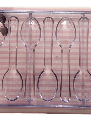 Molde Acrilico Para Chocolate - Cucharas