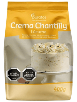 Crema Chantilly Lucuma Puratos 400gr