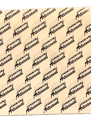 Papel Alfajor Blanco Alfajor Artesanal 100 unidades