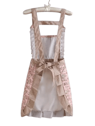 Delantal de cocina Vintage Rosado