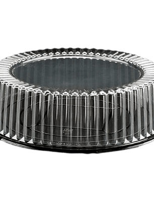 Cupula Tartaleta Plastico Redonda 1025-3 26x7cm