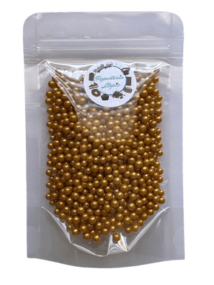 Perla Dorada Brillante 4mm 70gr
