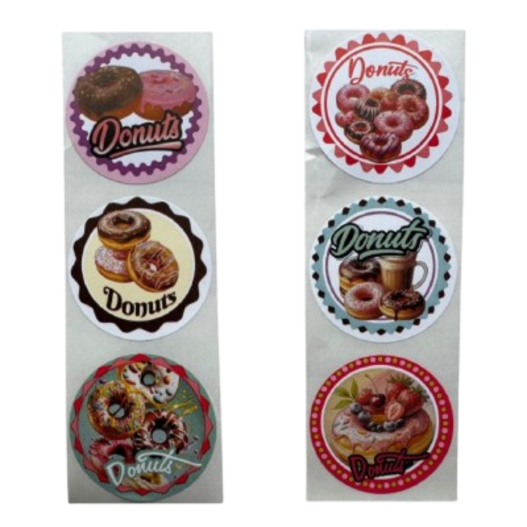 Sticker Donas A 38mm 100un 1