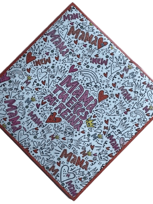 Papel Alfajor Dia de la Madre Diseño B 100un