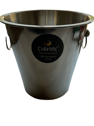 Hielera Acero Inoxidable 22cm