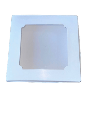 Caja B con Ventana 19x19x3 cm