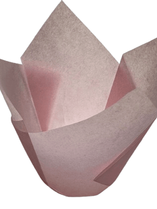 Tulipa Para Muffin Rosado 50 un