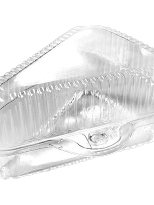 Pack 5 Caja Plastica Triangular Pastel Individual