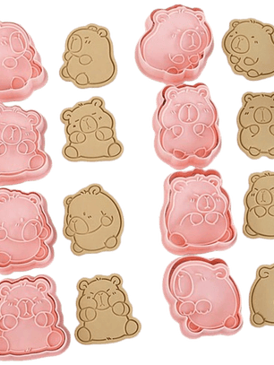 Cortador Galletas Capibara 8 diseños