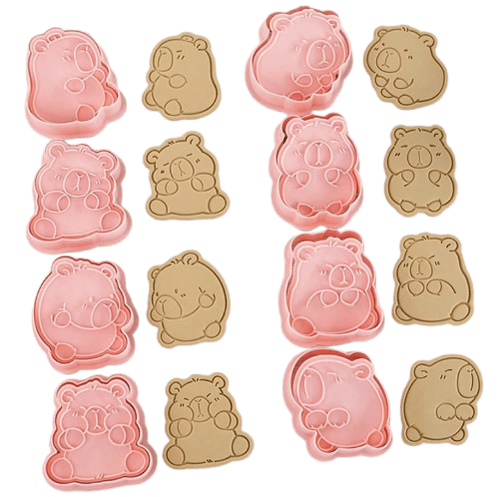 Cortador Galletas Capibara 8 diseños 1