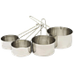 Set 4 Tazas Medidoras Acero Inox - Miniatura 1