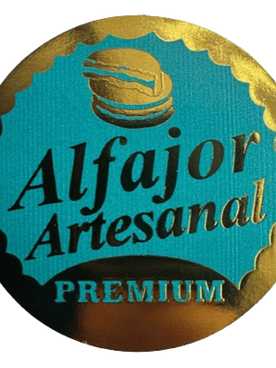 Sticker Alfajor Calipso 38mm 100un