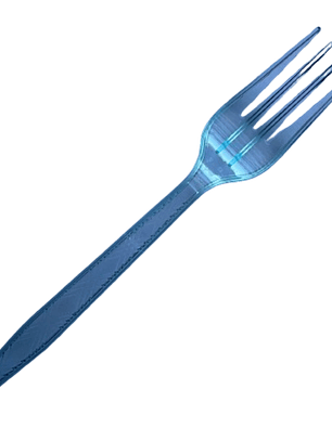 Tenedores 12 un acrilico transparente calipso