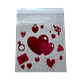 Bolsas San Valentin B 10x10+2cm autoadhesiva 100un - Miniatura 2