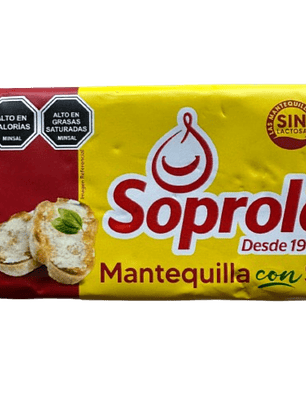 Mantequilla Soprole con Sal 250gr