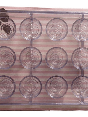 Molde Acrilico Para Chocolate - Flor