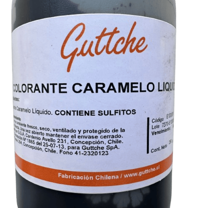 Colorante Caramelo Liquido Guttche 250gr 2